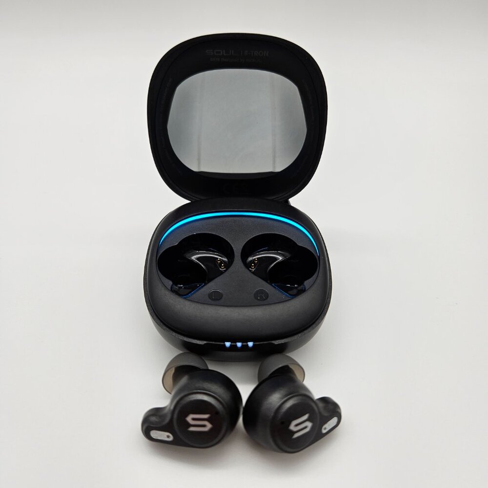 Soul S-TRON True Wireless Earbuds 65ms Low-Latency Bluetooth 5.3 LED Headphones